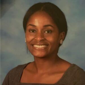 Abria Frazier, online Master of Curriculum and Instruction student 